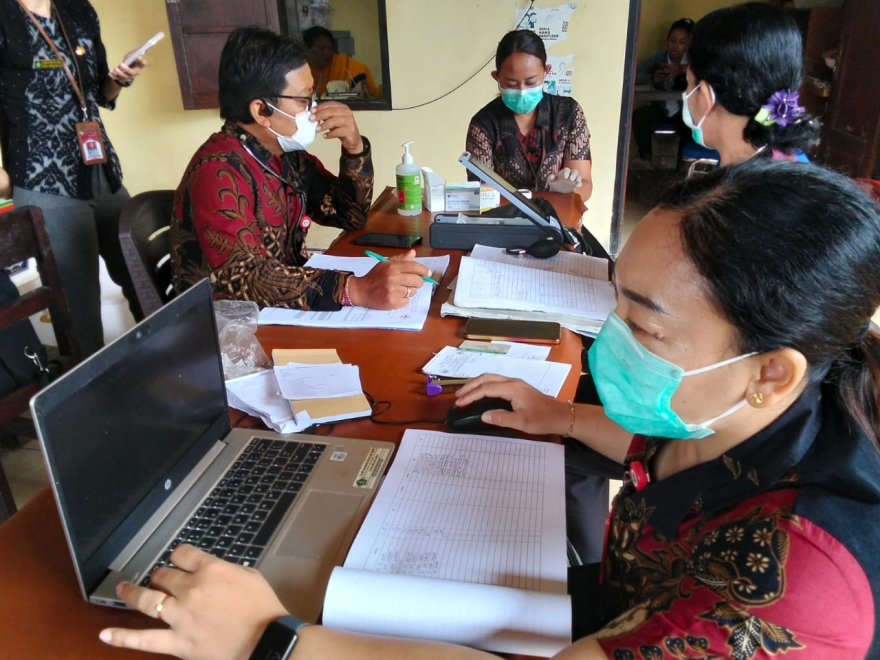 Kegiatan Posyandu Banjar Dinas Padangaling