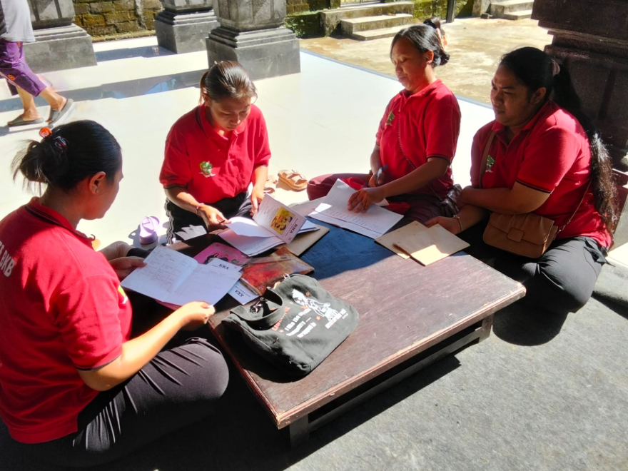 Kegiatan Posyandu Banjar Dinas Babakan