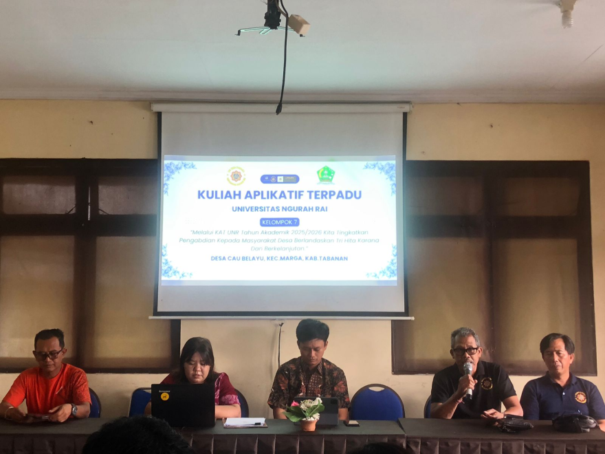 Monitoring dan Evaluasi (MONEV) Universitas Ngurah Rai